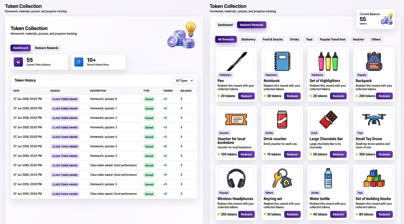 Token Collection & Reward